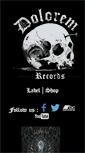 Mobile Screenshot of doloremrecords.com
